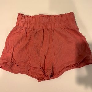 Peachy Orange Forever 21 Summer Shorts